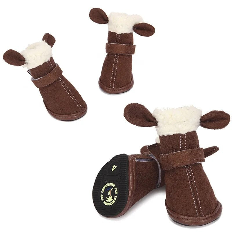 Autumn/Winter Pet Snow Boots Waterproof Snow Boots – view 7