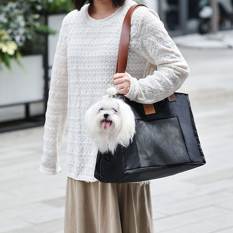 Breathable Air Mesh Pet Dog Carrier Dog Travel Bag Stylish Outdoor Dog carrier Cat Carrier Bag Backpack With – view 8