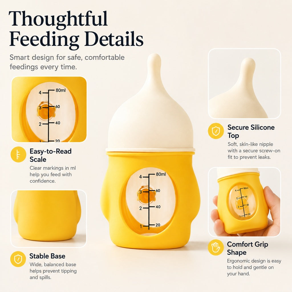 Anti-Choke Soft Silicone Nursing Bottle (For Newborn Puppies & Kittens) – view 11