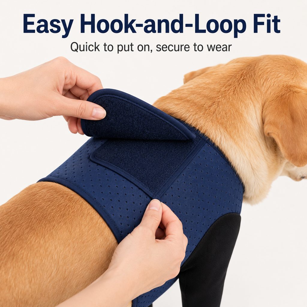 Cone-Free Breathable Dual Front-Leg Recovery Sleeves (Pair) – view 8