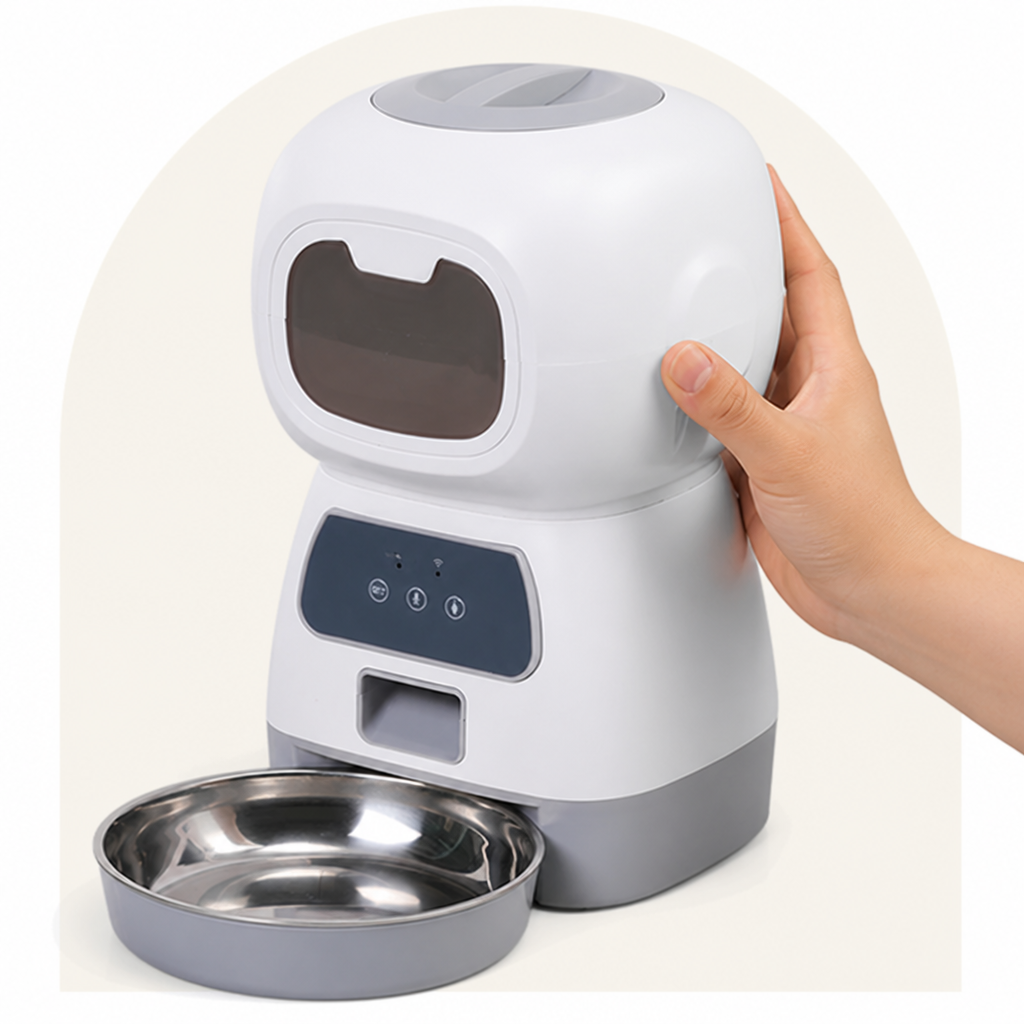 DogBedHouse 1 gallon Timed Voice Recorder Pet Feeder – view 8