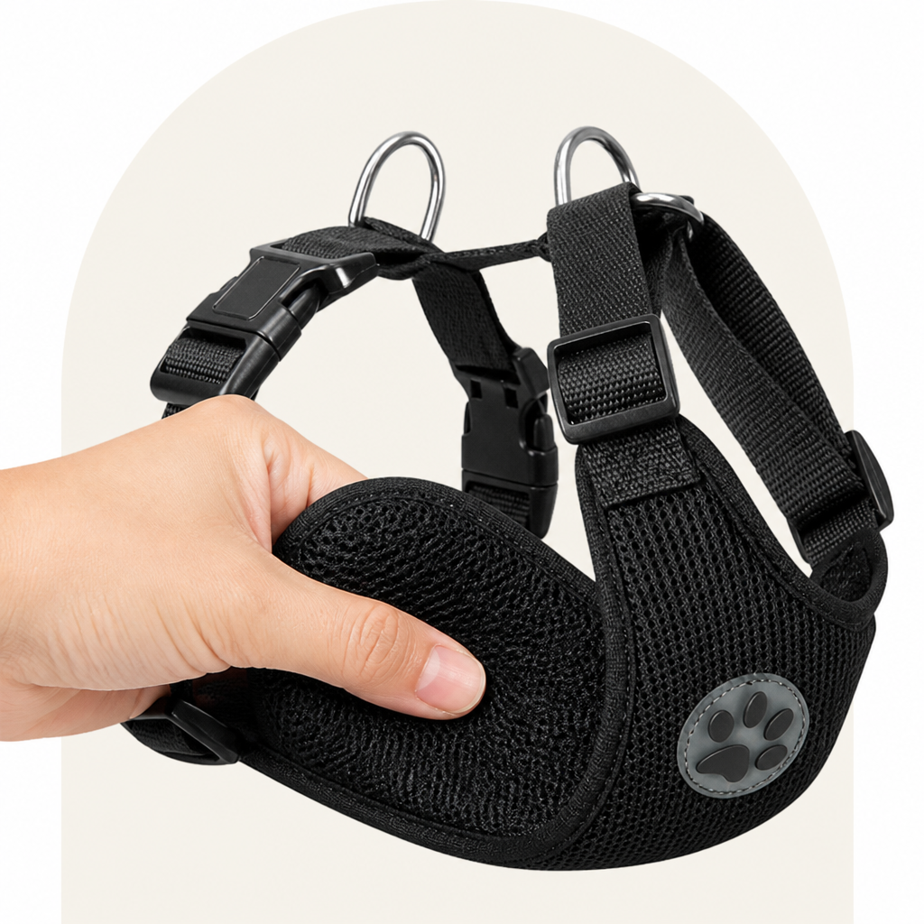 Petmarlow Adjustable Breathable Mesh Dog Car Safety Harness – view 10