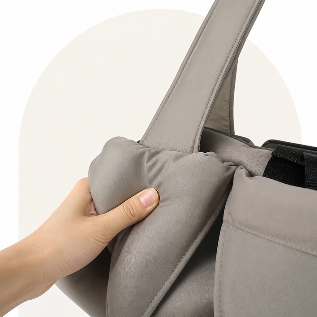 Petmarlow Adjustable Crossbody & Hard-Bottom Pet Carrier – view 7