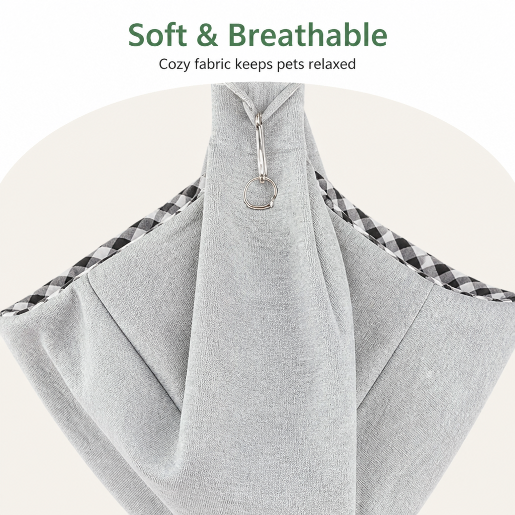 Petmarlow Adjustable Hands-Free Pet Sling Carrier (Storage Pocket) – view 8