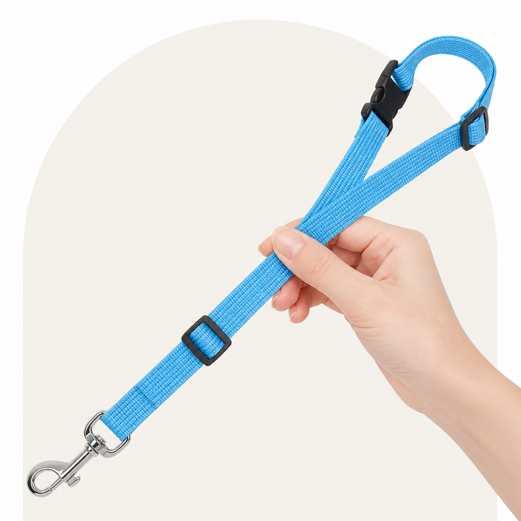 Petmarlow Adjustable Nylon Headrest Pet Seat Belt – view 11