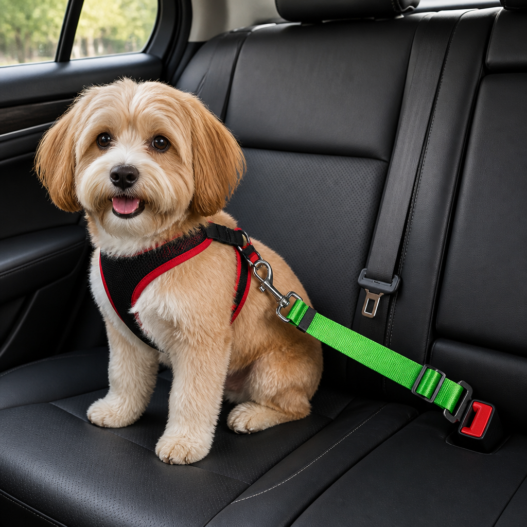 Petmarlow Adjustable Nylon & Zinc Alloy Car Seat Belt – view 18