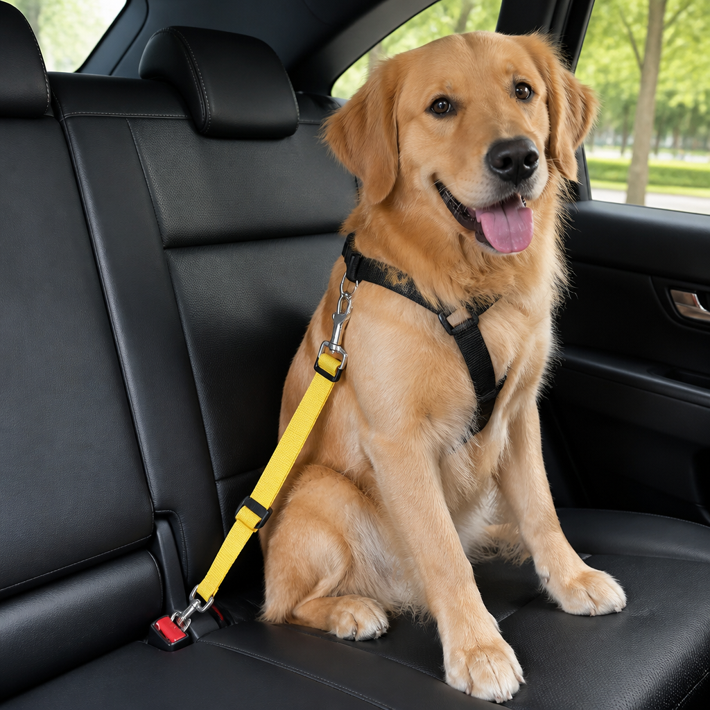 Petmarlow Adjustable Nylon & Zinc Alloy Car Seat Belt – view 19