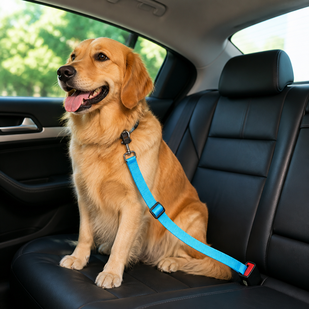 Petmarlow Adjustable Nylon & Zinc Alloy Car Seat Belt – view 20