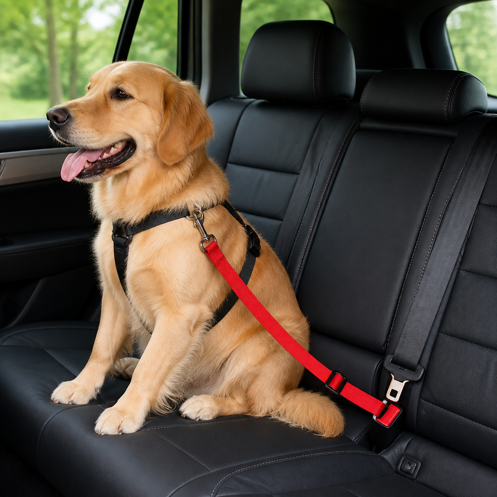 Petmarlow Adjustable Nylon & Zinc Alloy Car Seat Belt – view 22