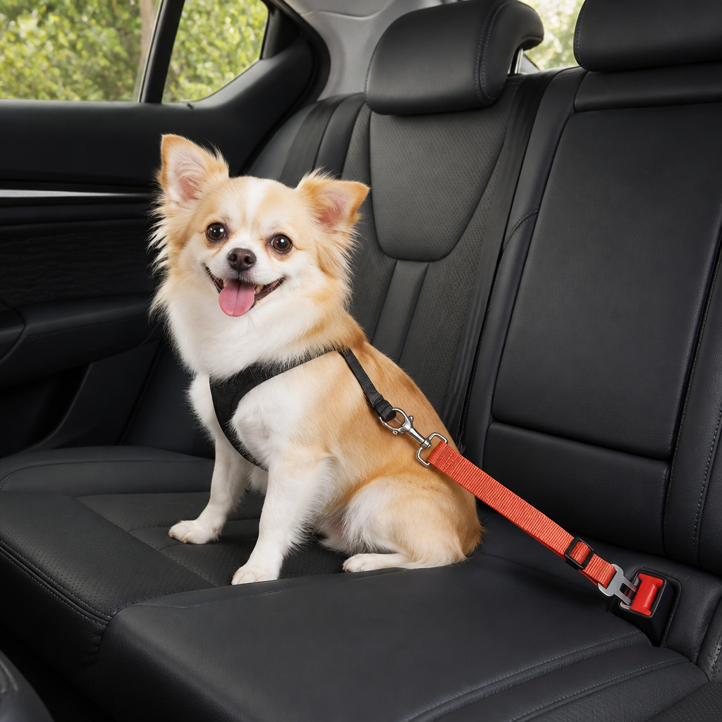 Petmarlow Adjustable Nylon & Zinc Alloy Car Seat Belt – view 24