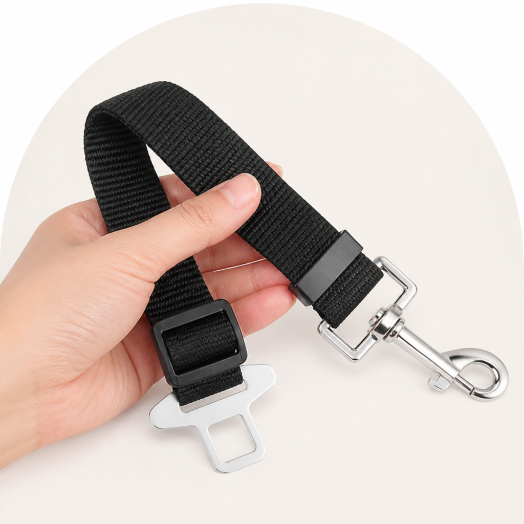 Petmarlow Adjustable Nylon & Zinc Alloy Car Seat Belt – view 17