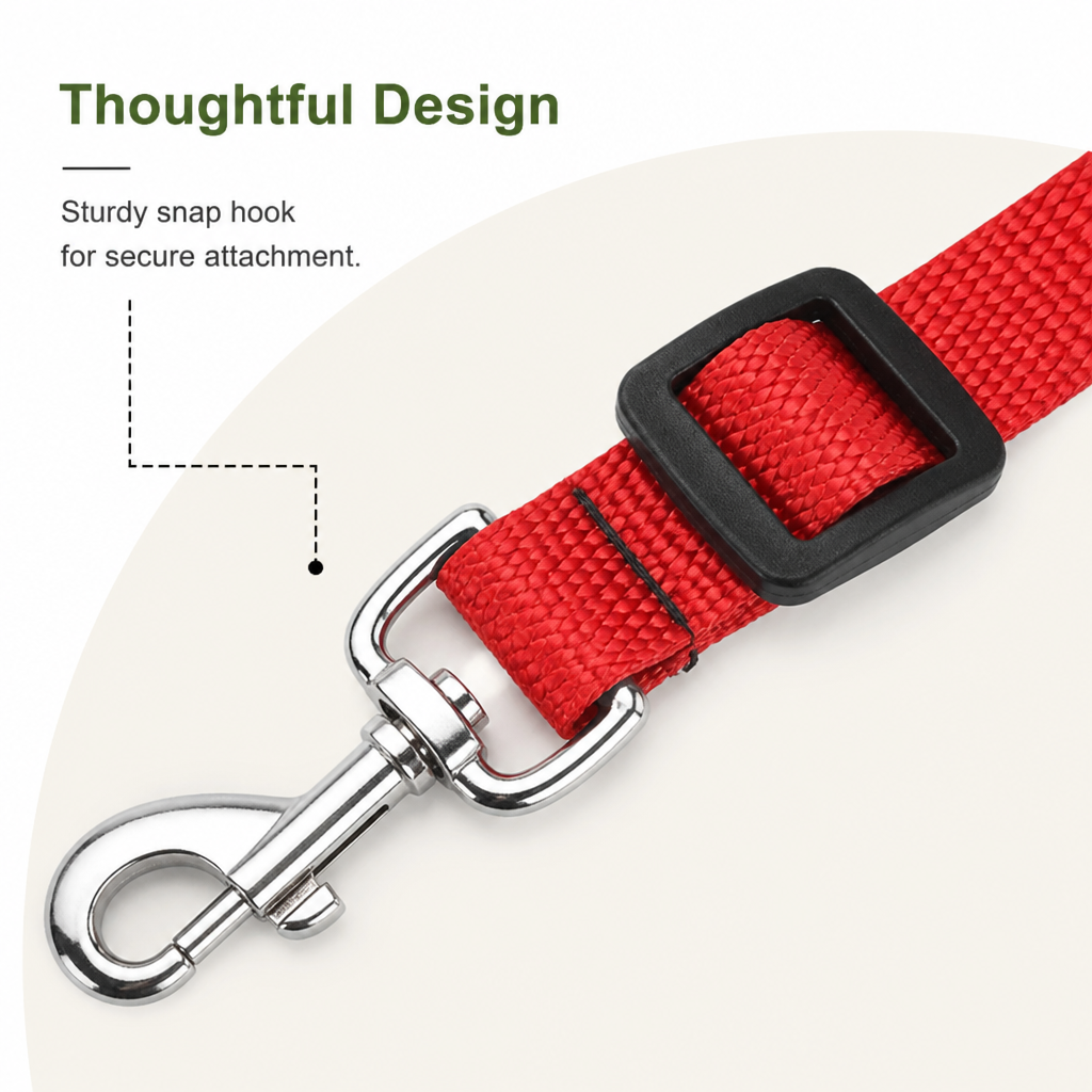 Petmarlow Adjustable Stretch Nylon Car Seat Belt – view 9