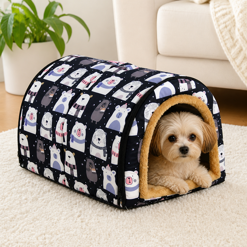 Petmarlow All-Season Dismantlable & Washable Pet House (Detachable Cushion) – view 8