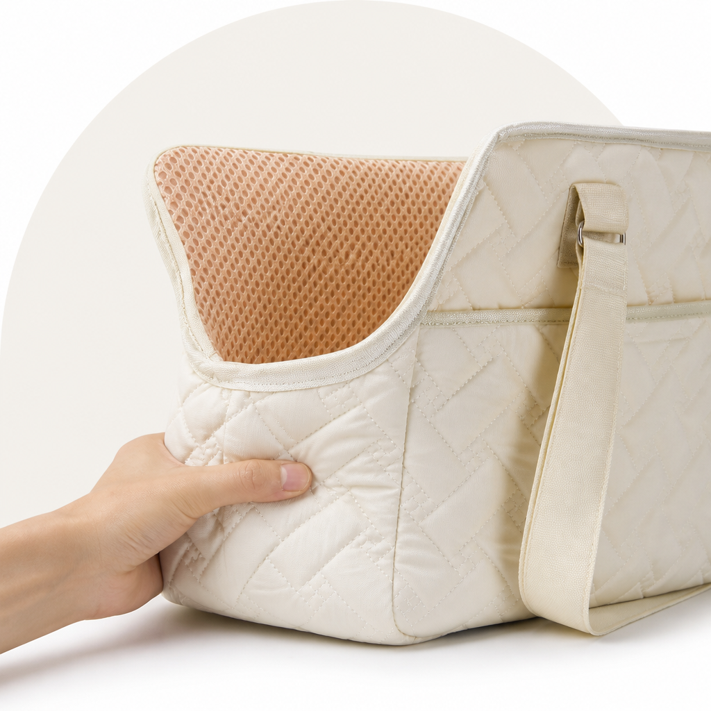 Petmarlow Breathable Mesh & Escape-Proof Pet Carrier Tote – view 8