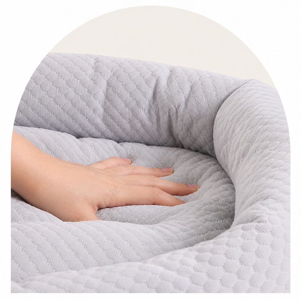 Petmarlow Breathable Mesh & No-Power Cooling Dog Bed (Removable Cover) – view 9