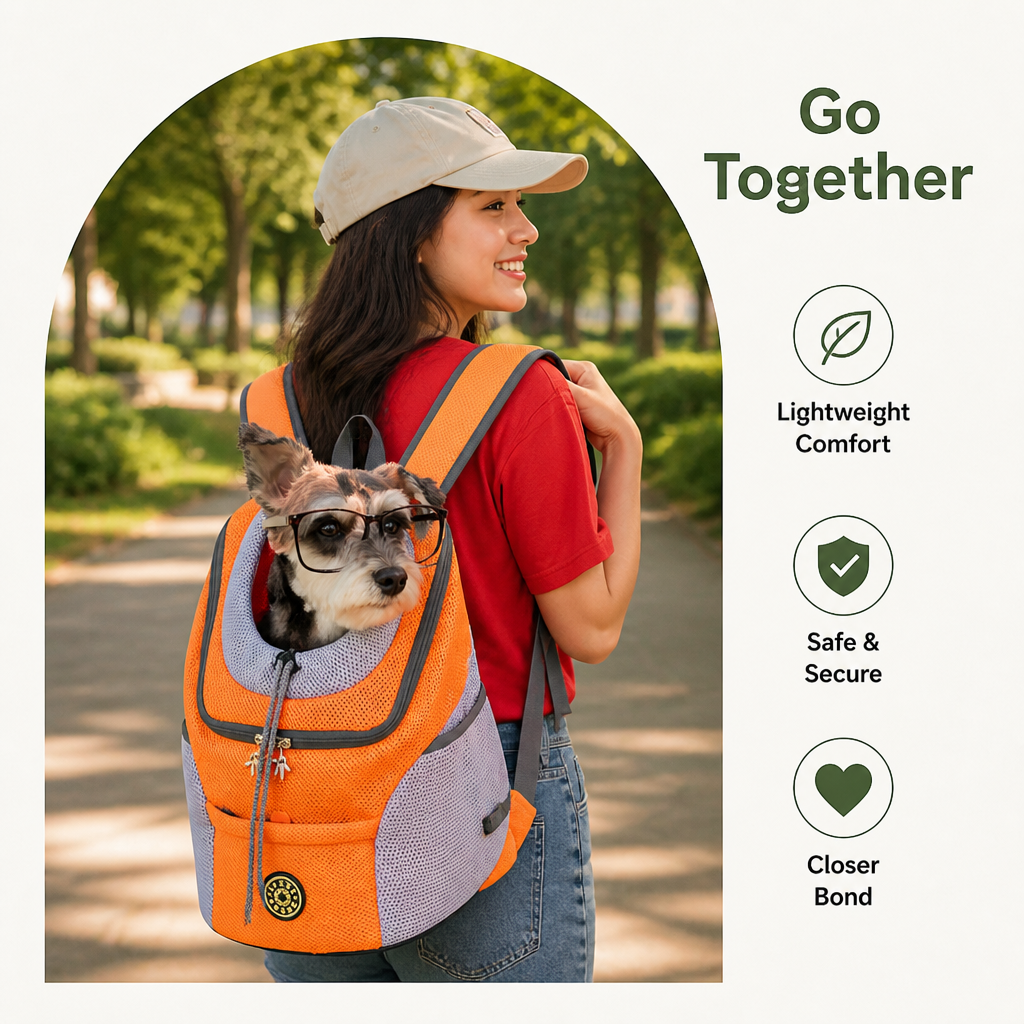 Petmarlow Breathable Padded Hands-Free Backpack Carrier – view 10