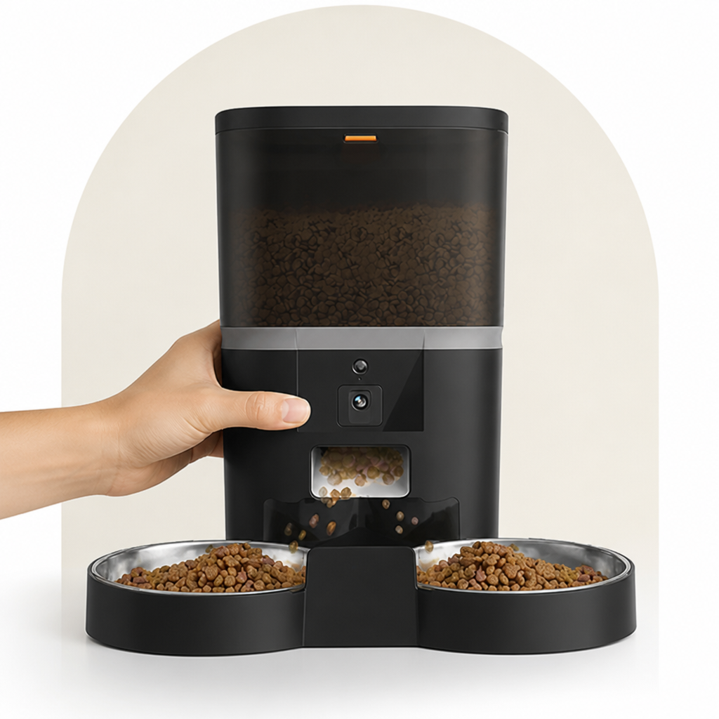 Petmarlow Built-In Camera & Portion-Control Automatic Feeder (4L) – view 8
