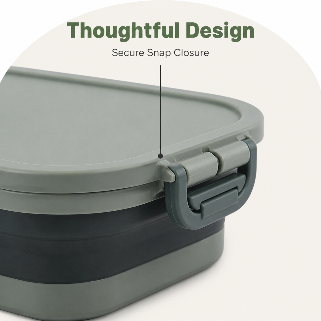 Petmarlow Collapsible Leak-Proof Divided Travel Bowl – view 7