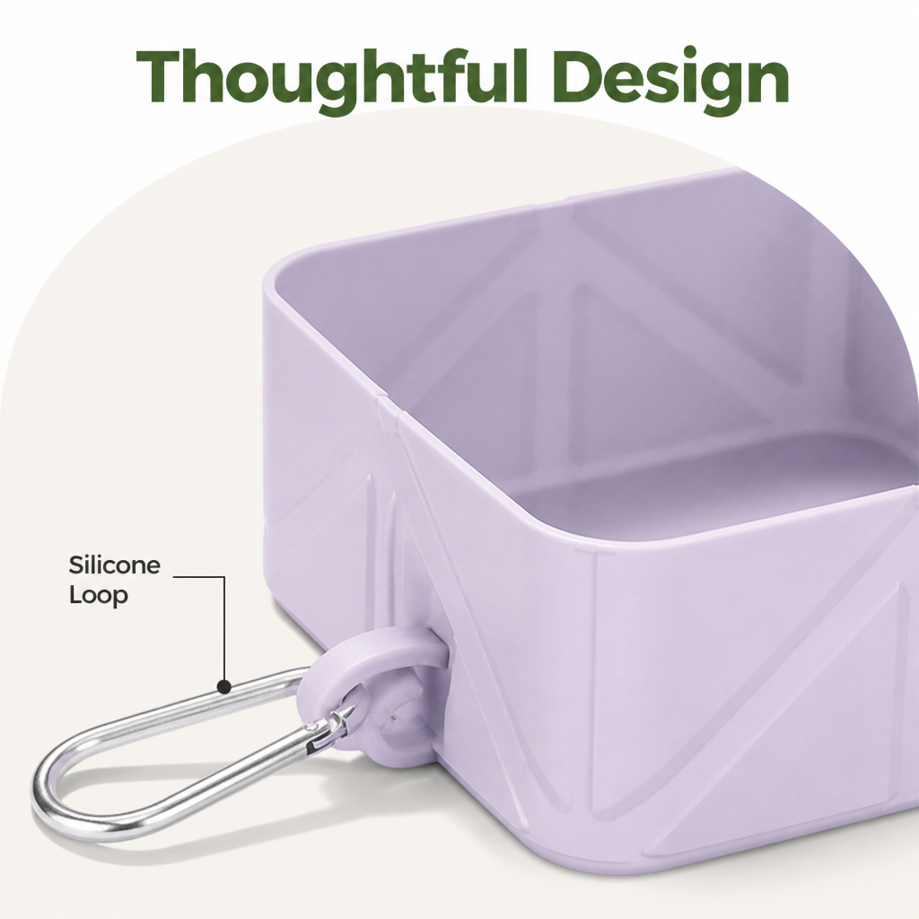 Petmarlow Collapsible Silicone Pet Travel Bowl – view 12
