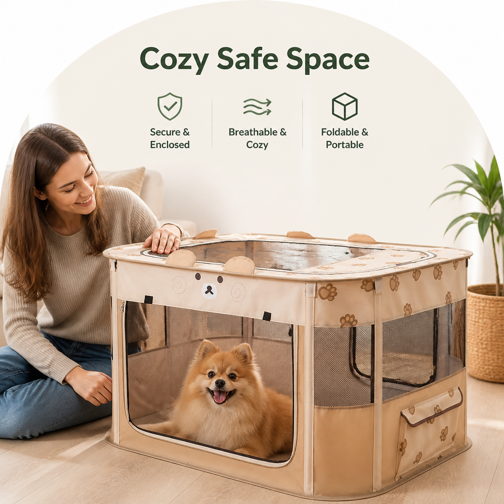 Petmarlow Collapsible & Space-Saving Steel-Wire Pet House – view 18