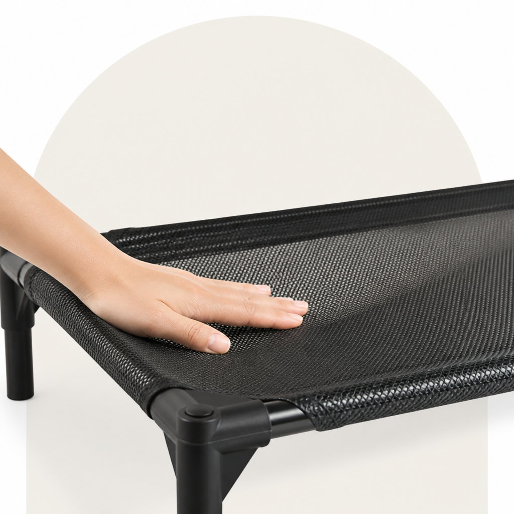 Petmarlow Cooling Breathable Mesh Elevated Dog Bed – view 7