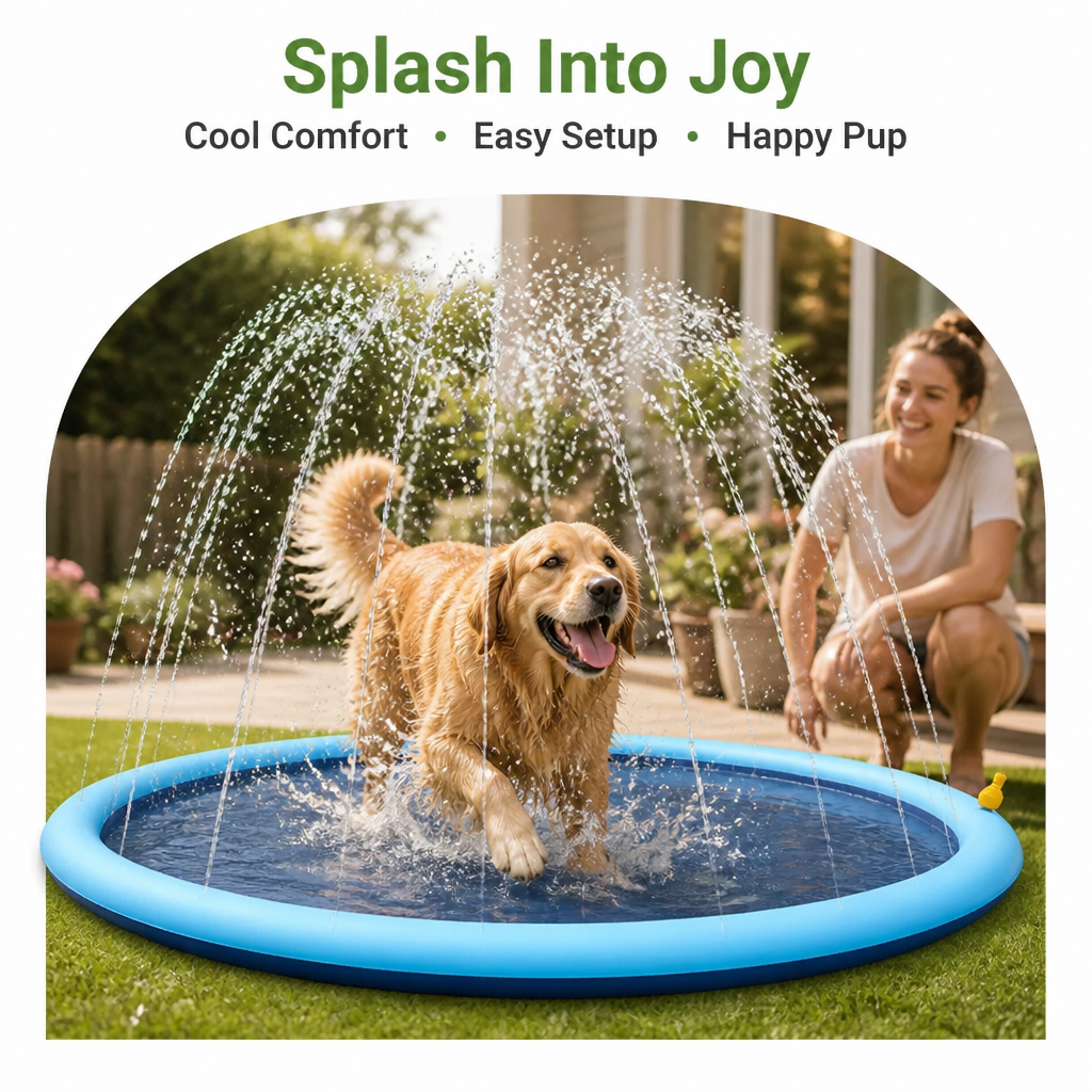 DogBedHouse Durable PVC & Easy-Clean Pet Pool – view 7