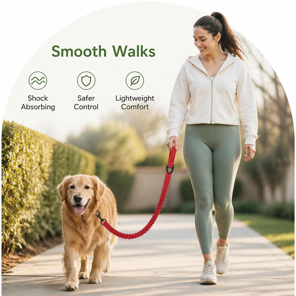 DogBedHouse Elastic Shock-Absorbing Nylon Leash Buffer – view 9