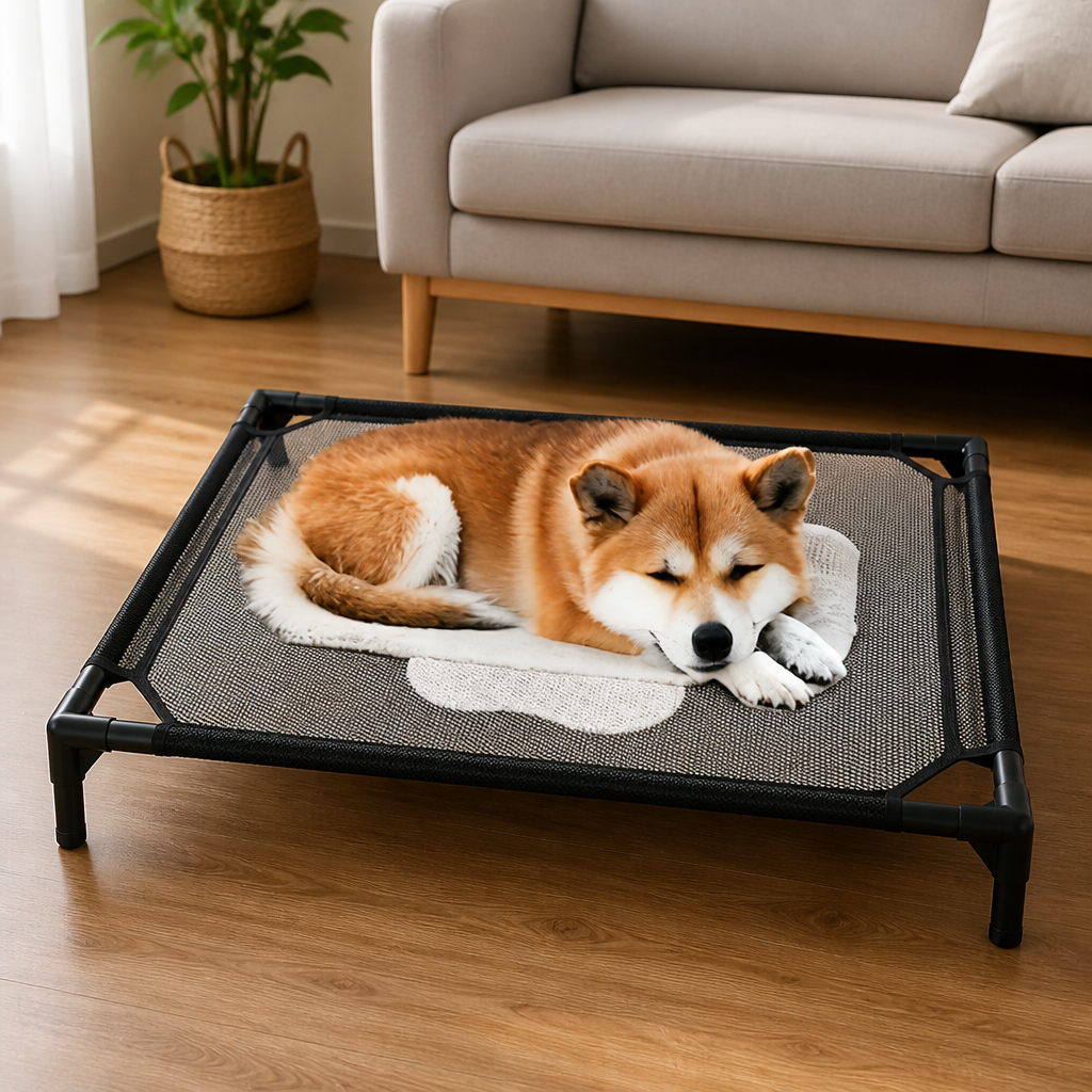 Petmarlow Elevated Cooling Mesh Dog Bed – view 10
