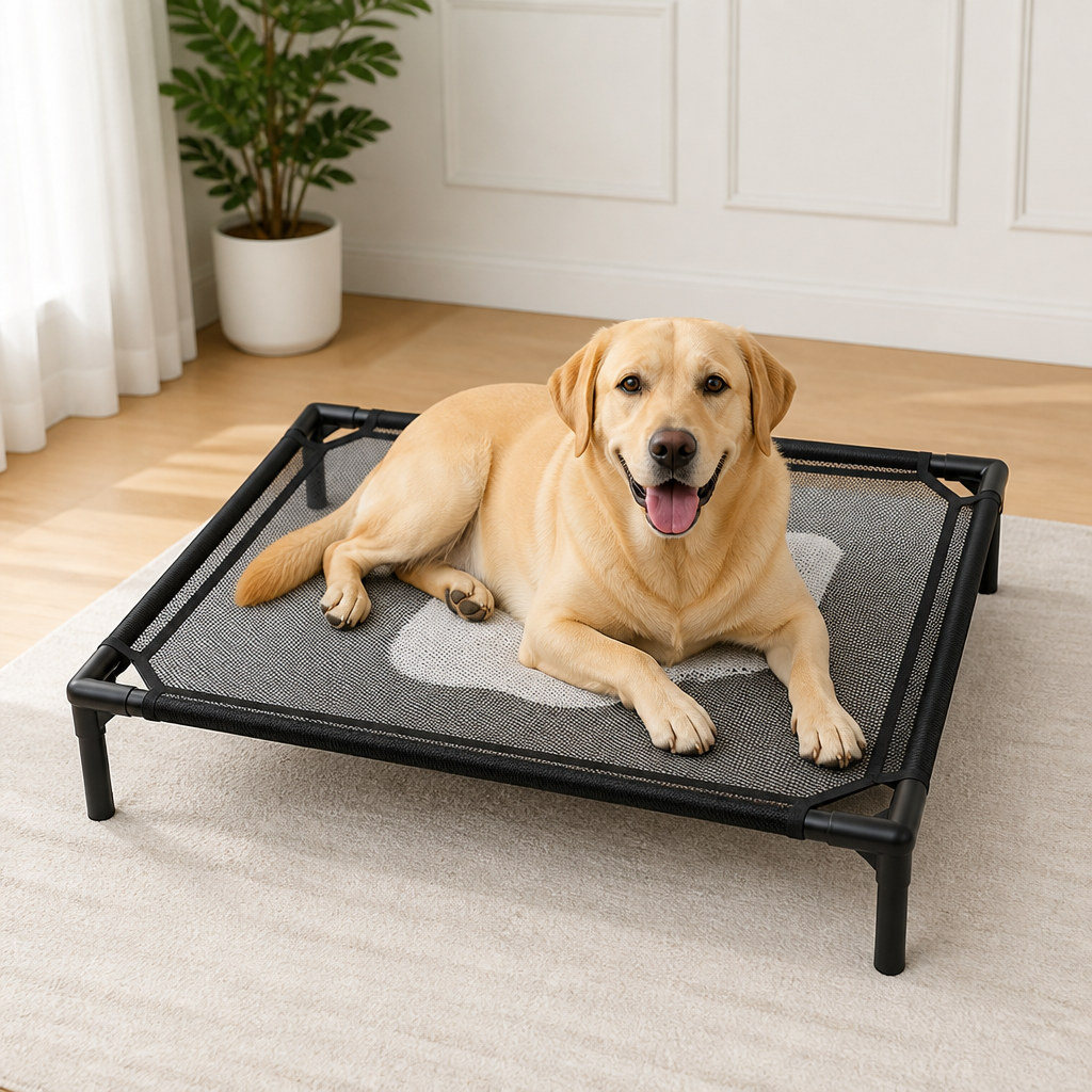 Petmarlow Elevated Cooling Mesh Dog Bed – view 11