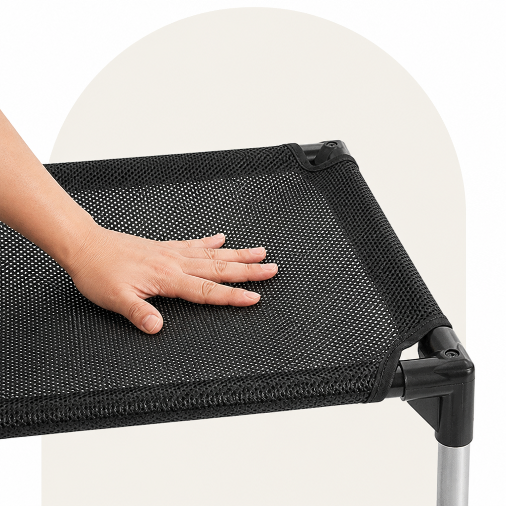Petmarlow Elevated Cooling Mesh Dog Bed – view 7