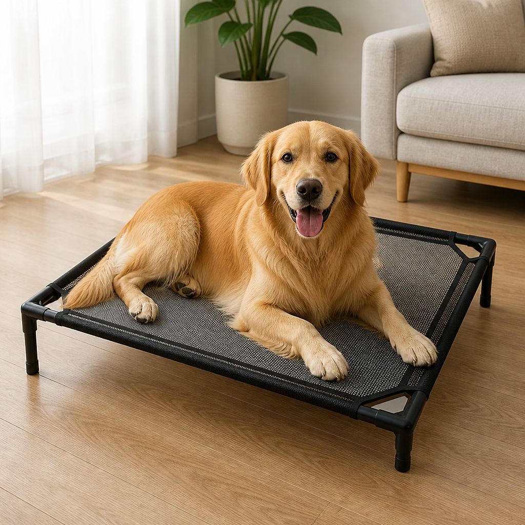 Petmarlow Elevated Cooling Mesh Dog Bed – view 8