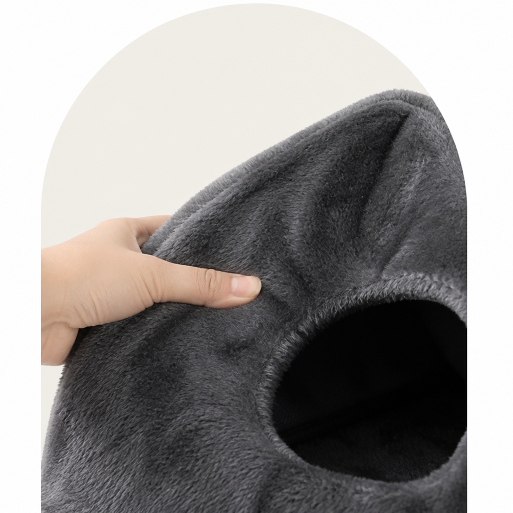 Petmarlow Enclosed Plush Triangle Cat Nest – view 7