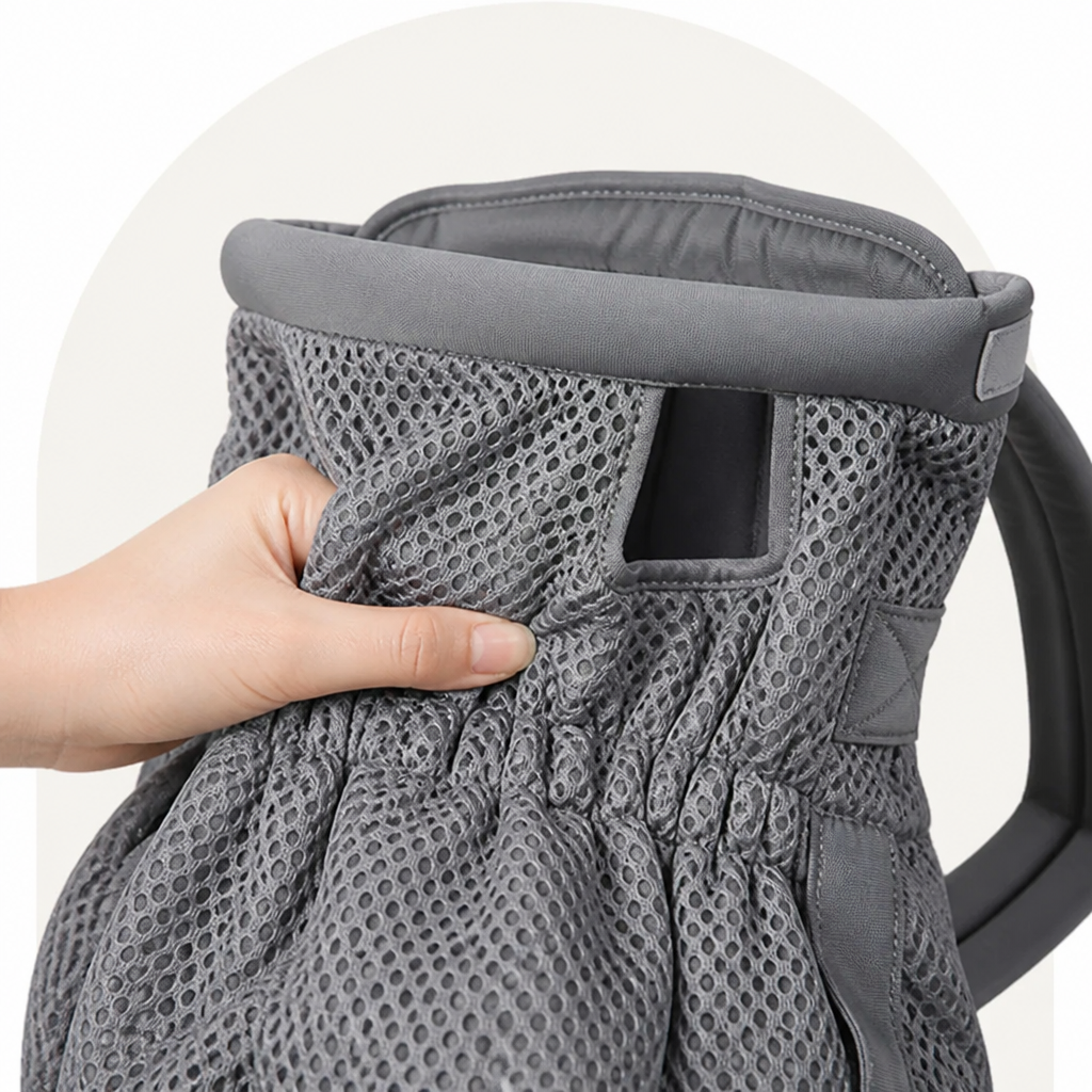 Petmarlow Ergonomic Padded-Strap & Safety-Rope Dog Carrier Backpack – view 10