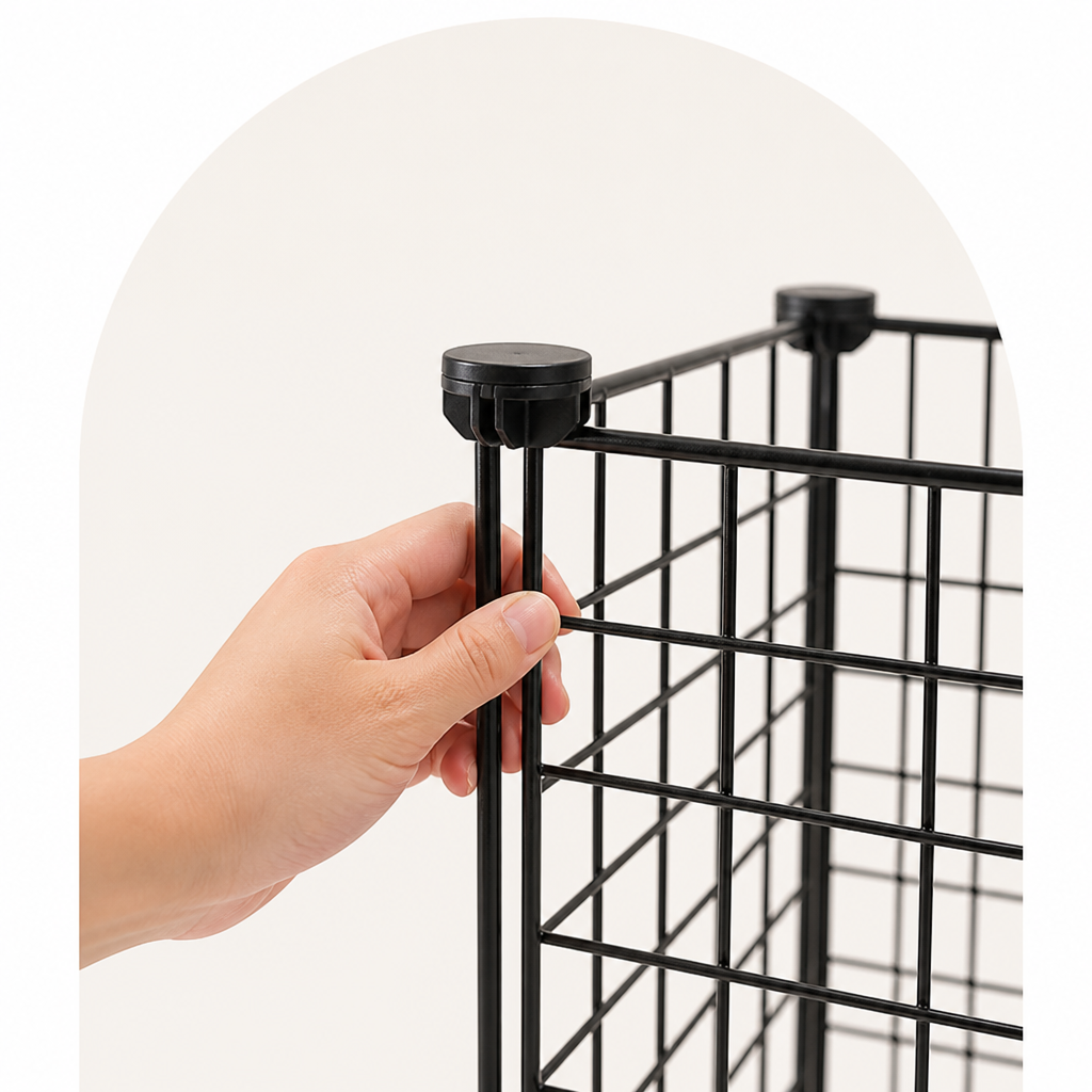 Petmarlow Expandable & Modular Wire Mesh Dog Playpen – view 21
