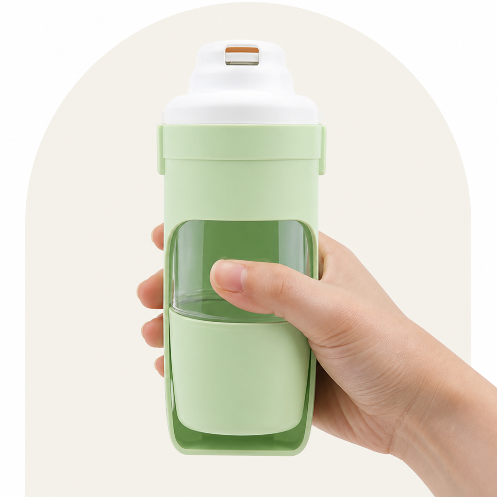 Petmarlow Foldable 2-In-1 Travel Water Bottle (Integrated Bowl) – view 9