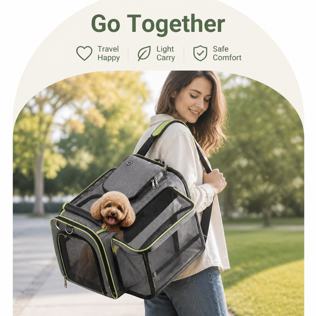 Petmarlow Foldable & Expandable Breathable Mesh Pet Carrier – view 8
