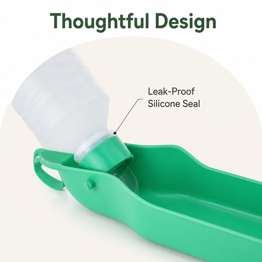 Petmarlow Food-Grade One-Hand Dog Water Bottle – view 11
