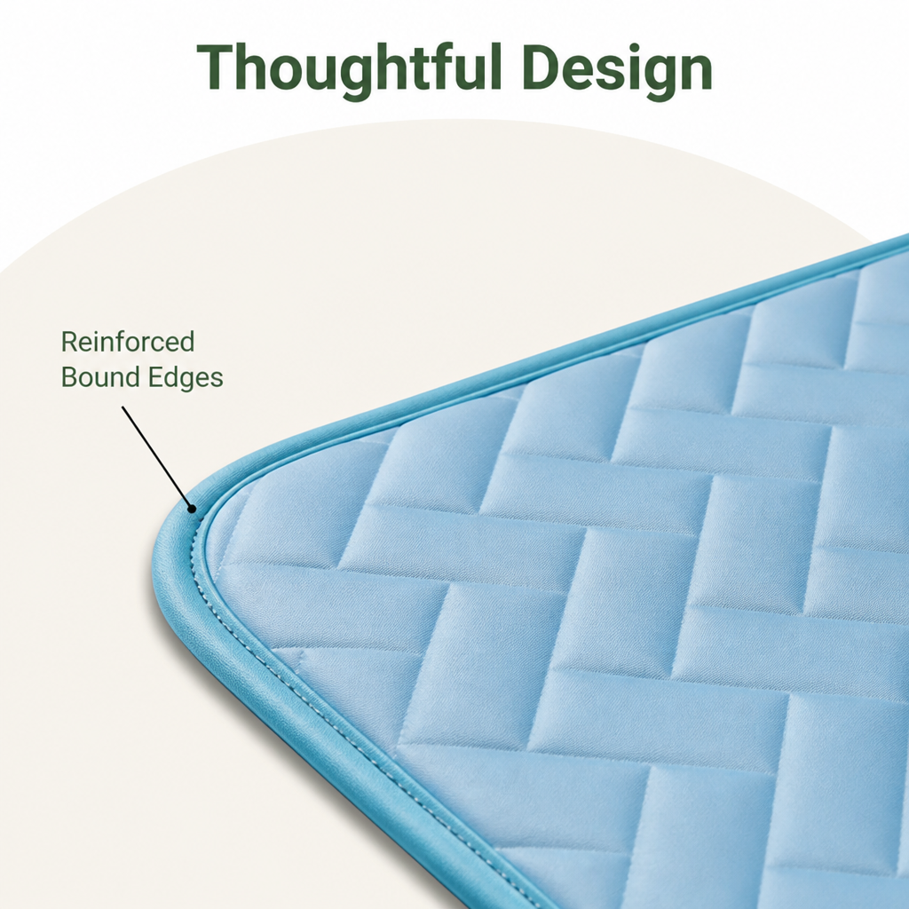 Petmarlow Ice Silk & Breathable Mesh Cooling Mat (Machine Washable) – view 9