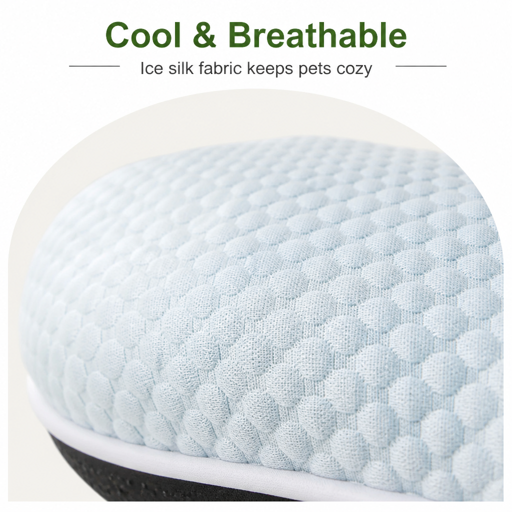 Petmarlow Ice Silk Cooling 3D Egg Foam Dog Bed – view 8