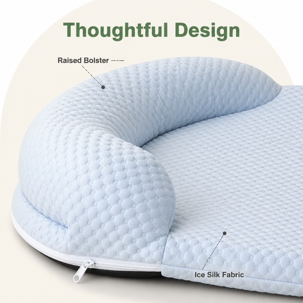 Petmarlow Ice Silk Cooling 3D Egg Foam Dog Bed – view 9