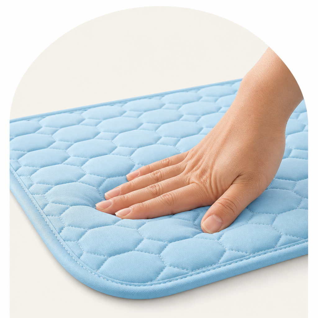 Petmarlow Ice Silk & Non-Slip Pet Mat (Machine Washable) – view 10