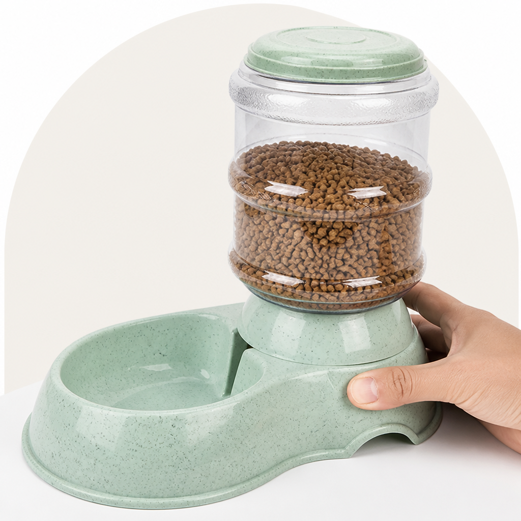 Petmarlow Large Capacity Automatic Food & Water Feeder (Removable Bowls) – view 14