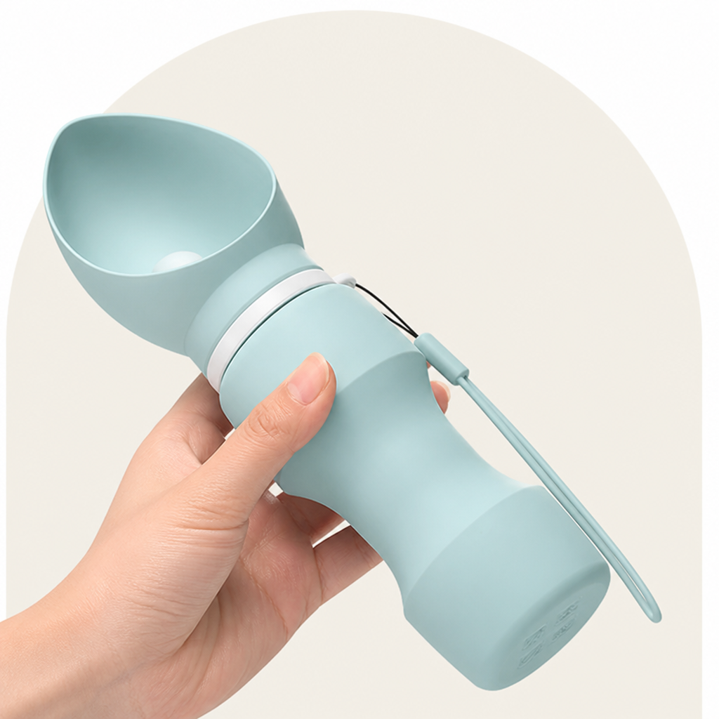 Petmarlow Leakproof Foldable Food-Grade Silicone Dog Water Bottle – view 7