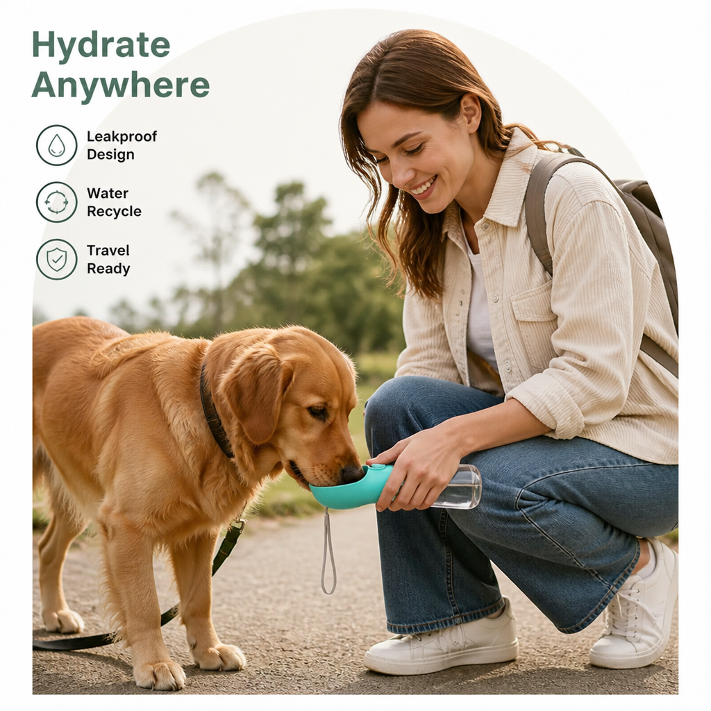 Petmarlow Leakproof & Water-Saving Travel Water Bottle – view 11