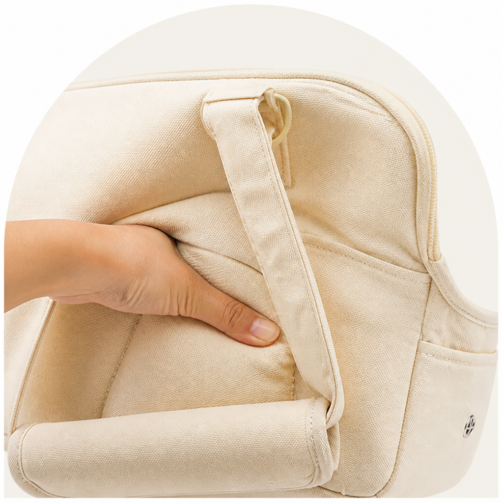 Petmarlow Lightweight Cotton & Breathable Mesh Pet Carrier – view 8