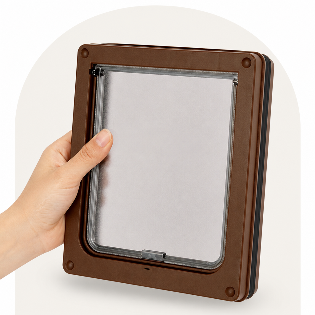 Petmarlow Magnetic Self-Closing ABS Pet Flap Door (35x29x4cm) – view 7