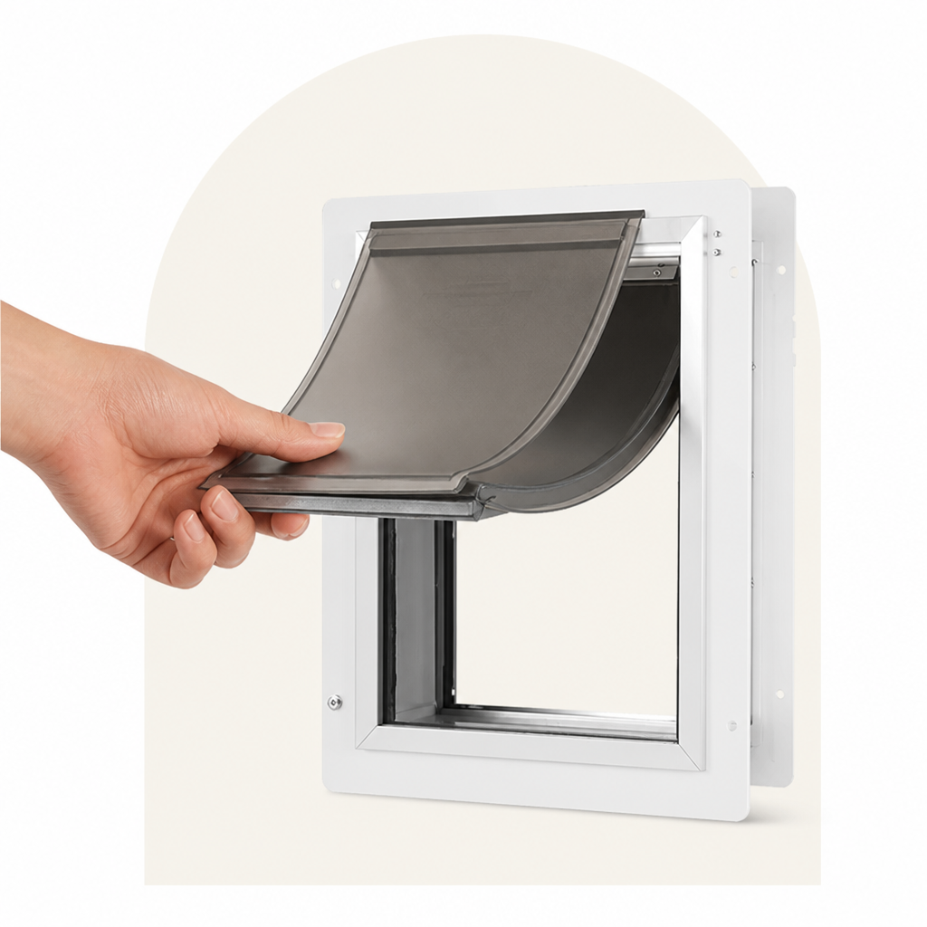 Petmarlow Metal Frame Weatherproof & Lockable Pet Door – view 9
