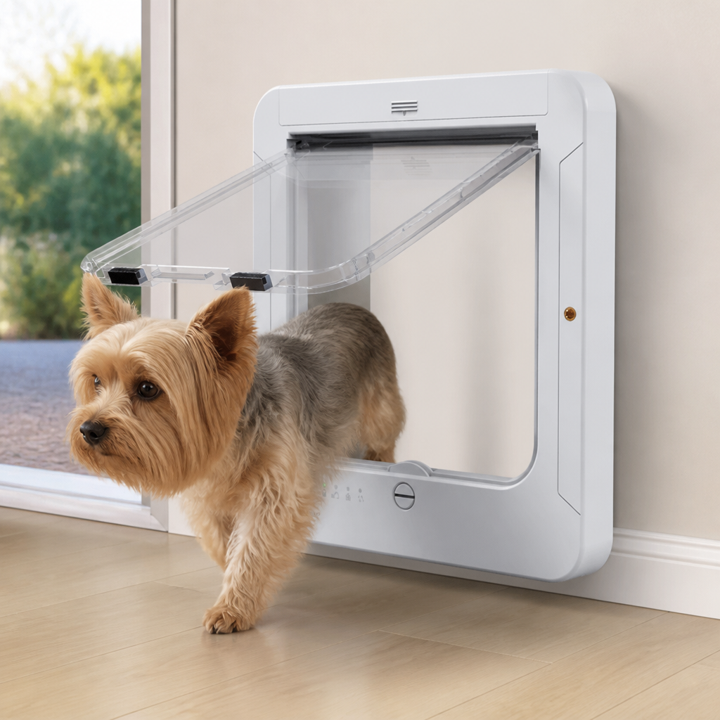 DogBedHouse Microchip-Activated Automatic Pet Door (XL) – view 9