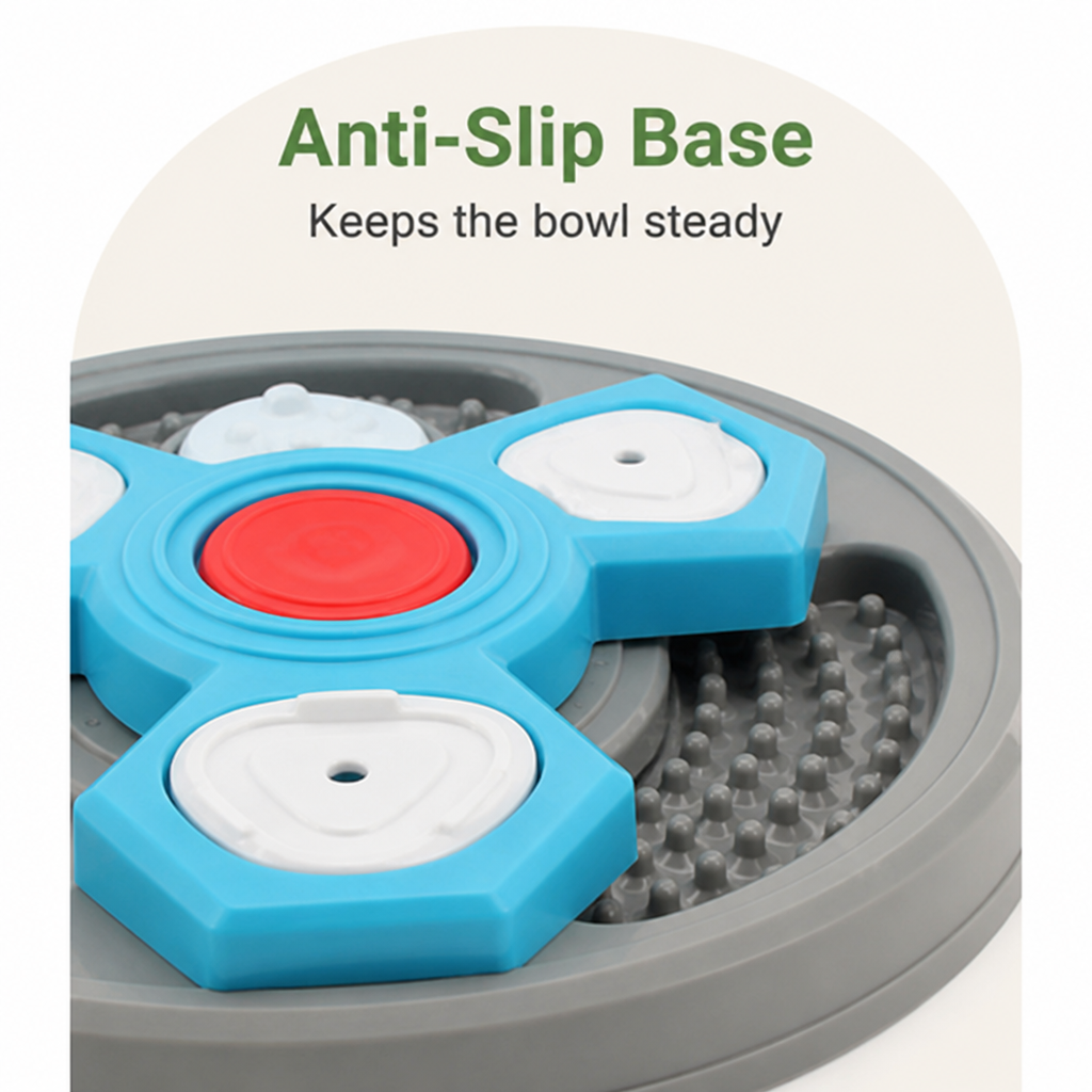 Petmarlow Multi-Layer Puzzle & Anti-Slip Slow Feeder Bowl – view 14