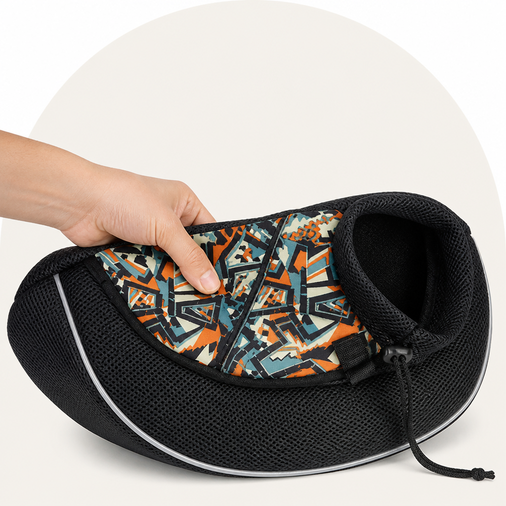 Petmarlow Oxford Fabric & Safety Harness Sling Carrier – view 13
